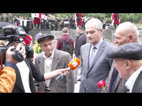 შეხვედრა ვაკის პარკში მეორე მსოფლიო ომის ვეტერანებთან