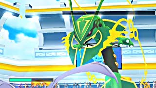 Caught Mega Raquaza