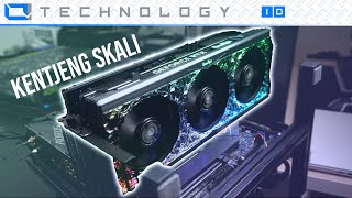 RTX 3090Ti pake LN2 tetap KALAH | Palit RTX 4090 Review, Overclock, TDP Scaling