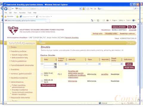 Consis Baltic: Kaip prijungti mus prie Sodros?