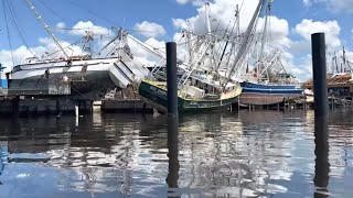 Fort Myers Beach damage from Hurricane Ian