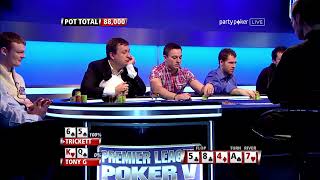 Tony G vs Sam Trickett | Classic Hands - Premier League Poker | partypoker