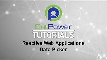 OutPower Tutorial - Reactive web application - Date Picker (OutSystems)
