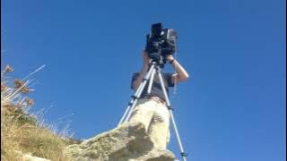 Sinar F1 4x5' camera setup time-lapse