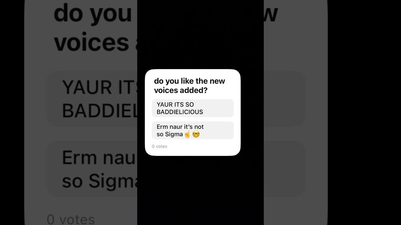 Vote what you think! 