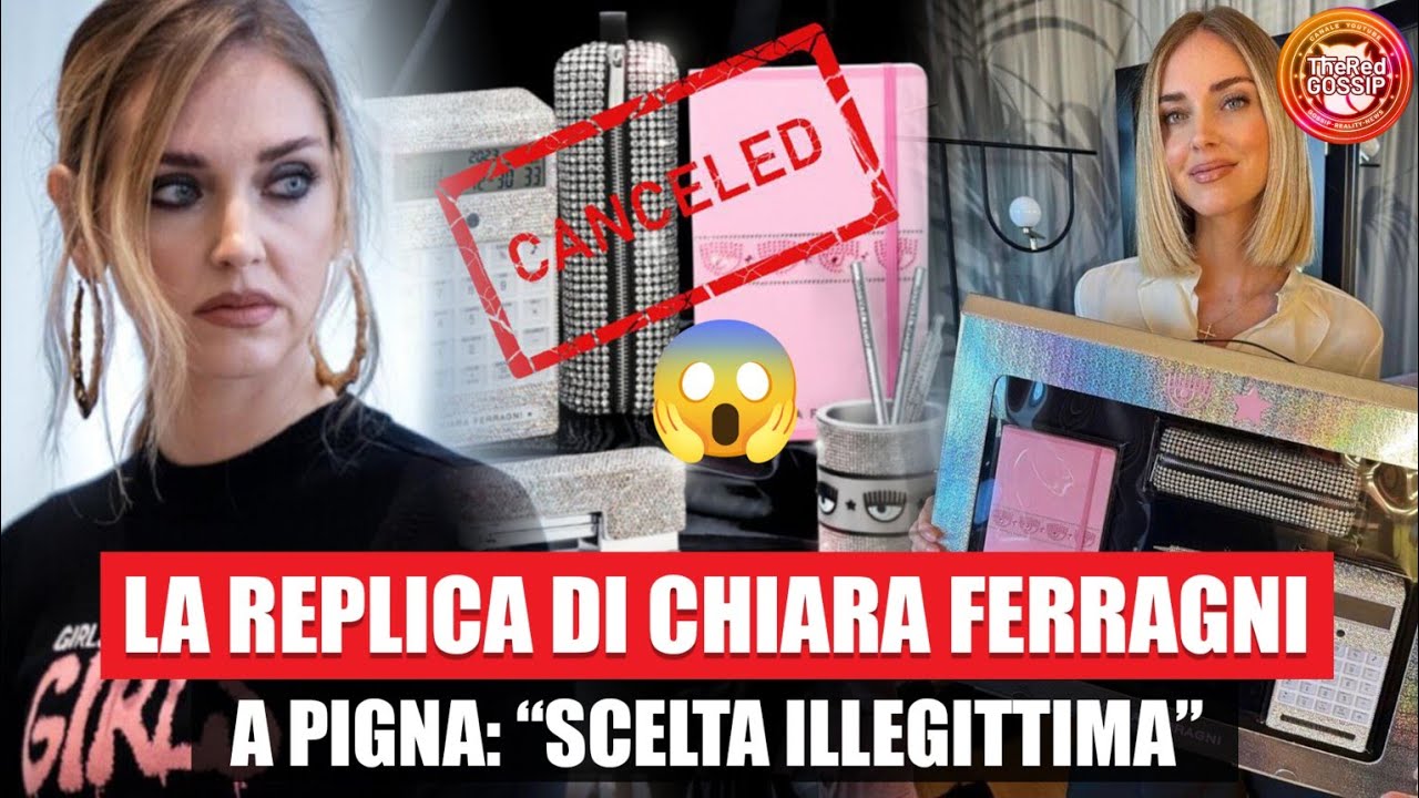 Chiara Ferragni, Pigna rompe il contratto. Lei contrattacca ...