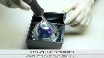 Toshiba Y66-LMP TV Lamp Replacement Video Guide