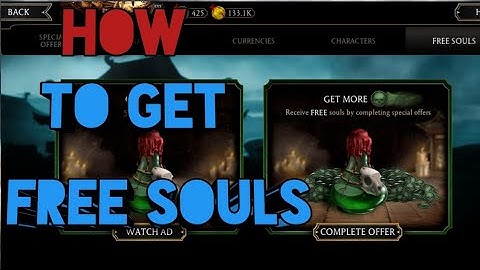 HOW TO GET FREE SOUL IN MK MOBILE DOING ONLY 4 STEPS.