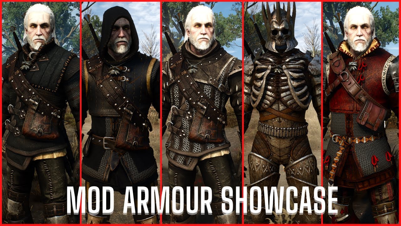 How to add The Witcher 2 armor to The Witcher 3 (new armor mod) 