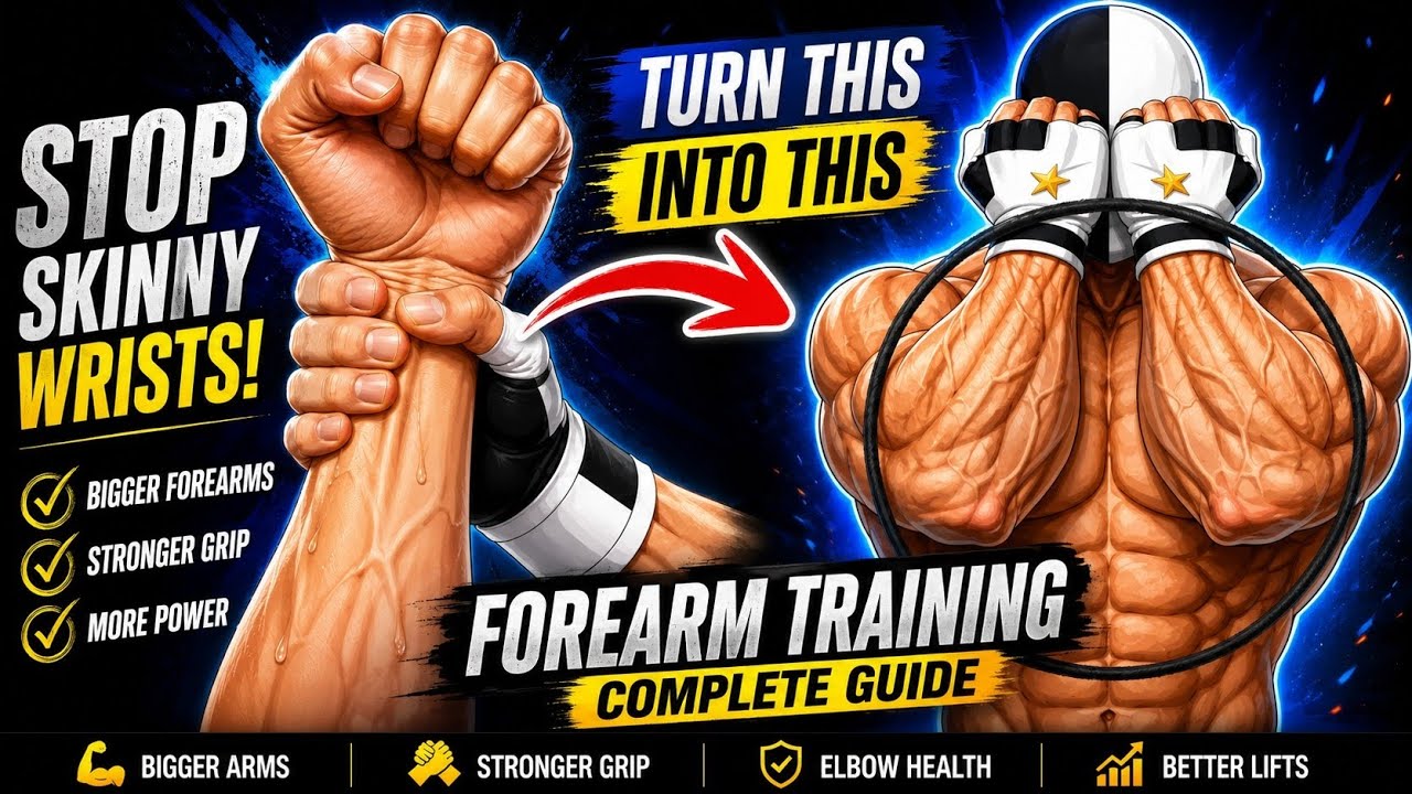 How to Grow Bigger Forearms FAST - YouTube