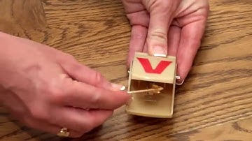 Victor Quick-Set Mouse Trap: How to Set Trap