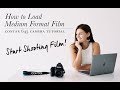 How to Load Film | SIMPLIFIED Medium Format Film Tutorial | Contax 645