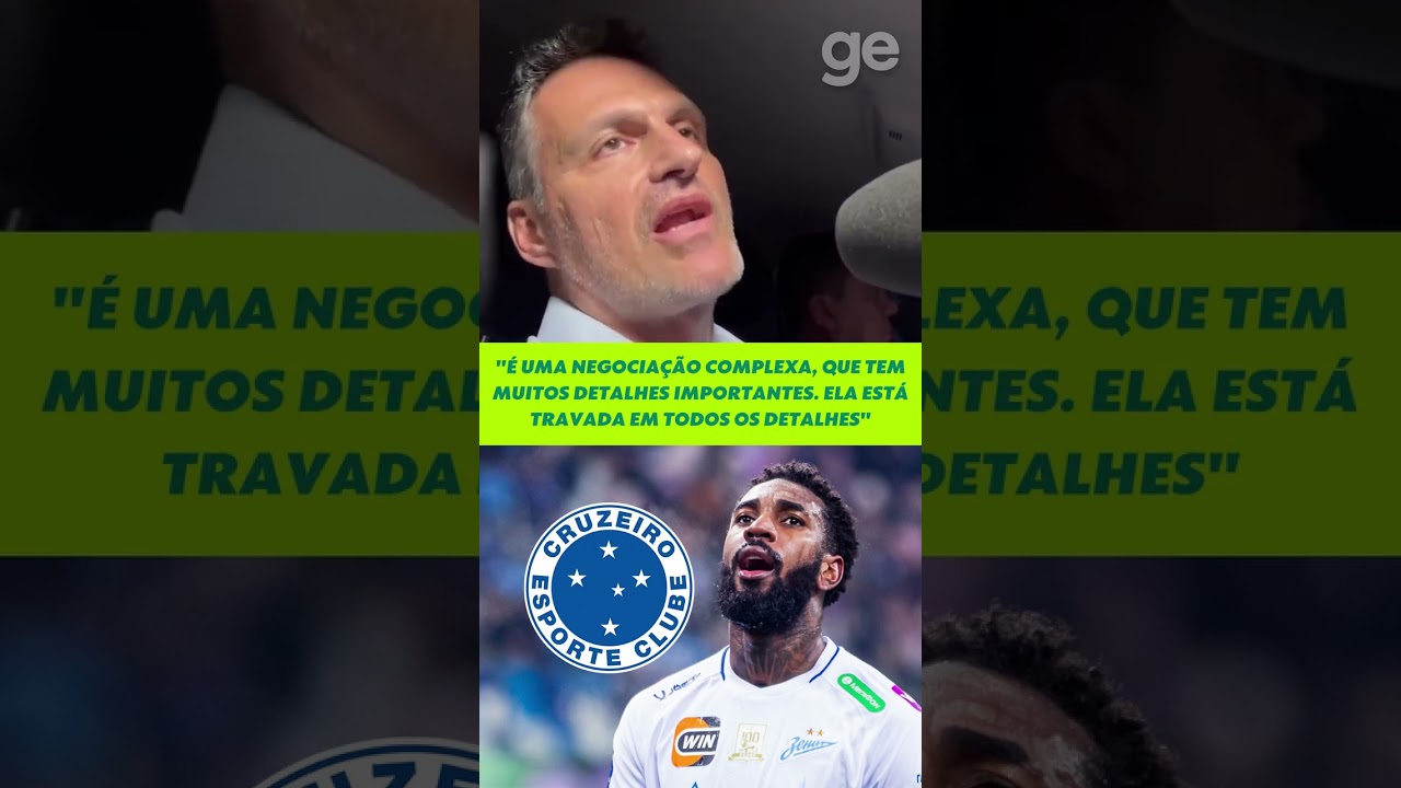 BRUNO SPINDEL APONTA QUE NEGOCIAÇÕES COM GERSON E ZENIT ESTÃO POR DETALHES | #shorts | ge.globo