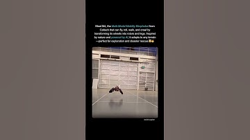 AI Robot M4 from Caltech Moves Like No Other—Fly, Walk, Roll!