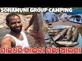 Fishing in sonamuni jungle beach  3days group camping  odiavlog