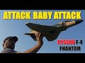 Kyosho MCDONNELL DOUGLAS F-4 Phantom 55mm 12 blade EDF RC jet plane re-MAIDEN FLIGHT