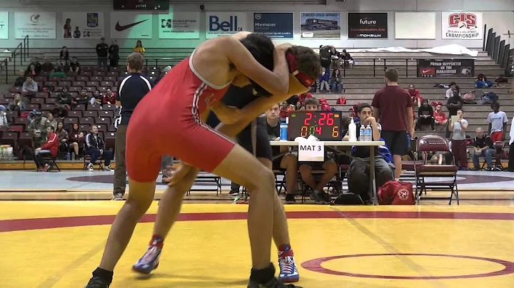 2015 McMaster FS57kg Sam Jagas (Brock) vs Noodin S...