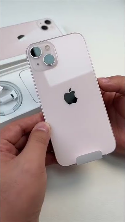 IPHONE 13 PINK UNBOXING