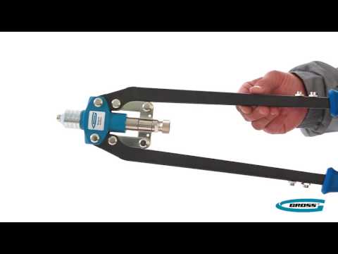 Заклепочник двуручный усиленный Gross 40409 Заклепочник двуручный усиленный Gross 40409