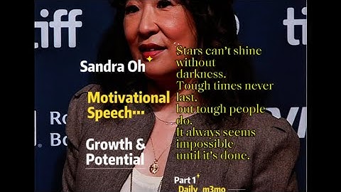 Part I...2025 Commencement Address by Sandra Oh...