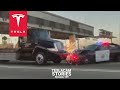 STOLEN TOW TRUCK VS POLICE CARS | TESLACAM STORIES 109