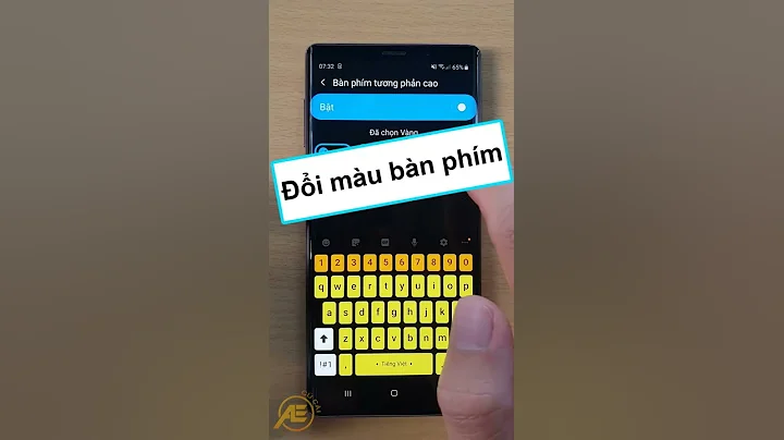Cách đổi màu bàn phím điện thoại Samsung - Anh Em CC