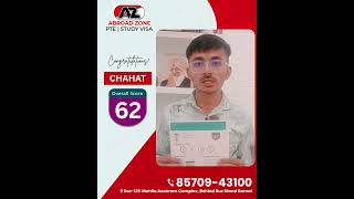 Congratulations Chahat🎊 👏 #PTE #PTEAcademic #PTETips #abroadzonekarnal #studyabroad