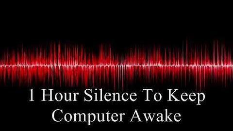1 Hour of Pure Silence | Keep Your PC Awake Without Touching It! #viral 