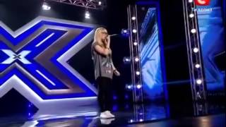 Russian Miley Cyrus   The climb  X factor    Майли Сайрус из России
