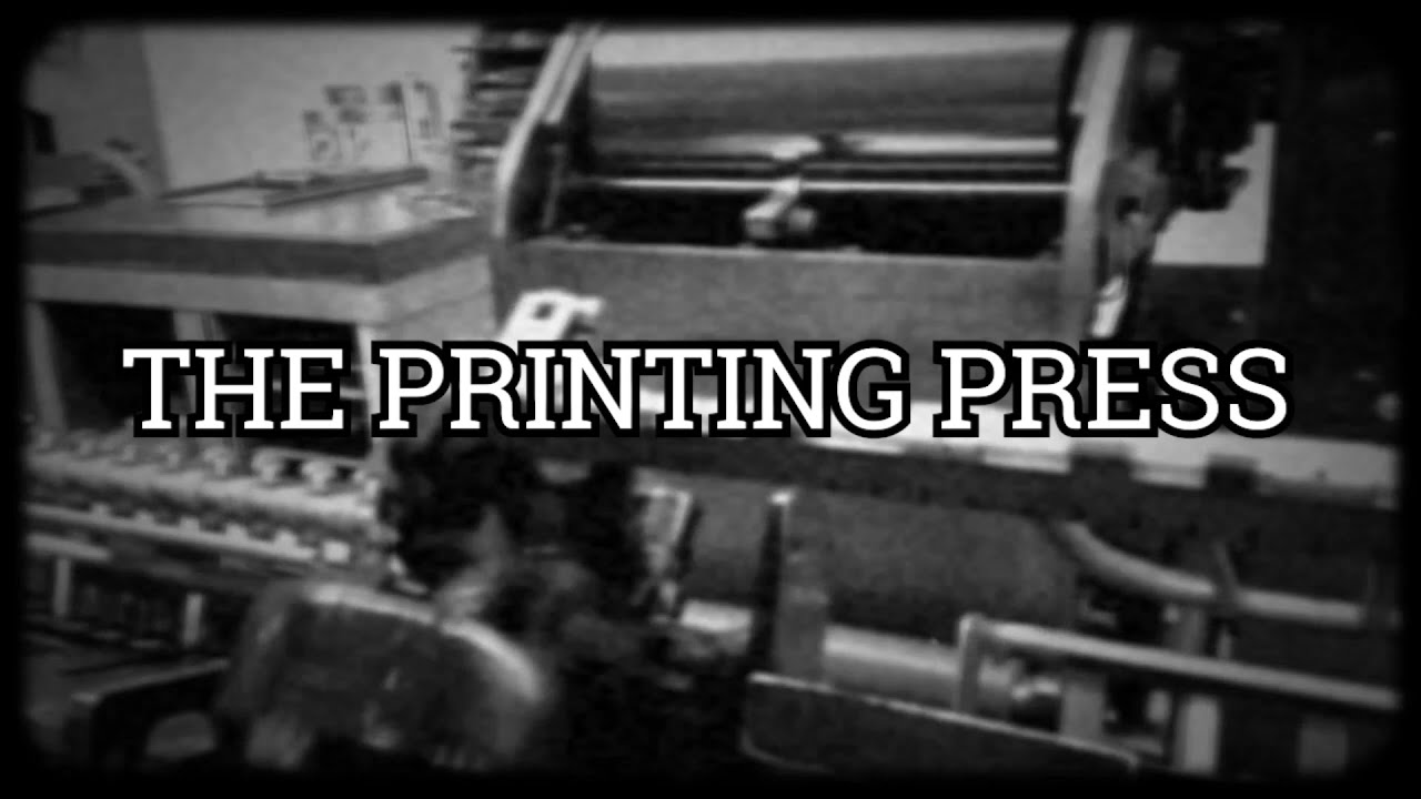 My Printing Press Project