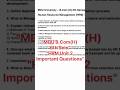 MDU B.Com (H) 6th Sem | HRM Unit 2 Important Questions 🔥Exam se pehle ek baar zaroor dekh lo ✔️#mdu