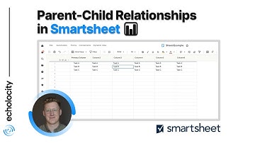 Parent-Child Relationships in Smartsheet 📊| Ancestor Formulas | Levels in Functions | Echolocity