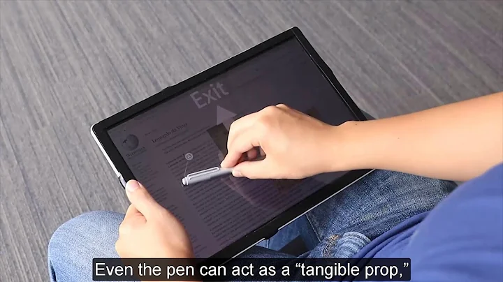 Sensing Posture-Aware Pen+Touch Interaction on Tablets - DayDayNews