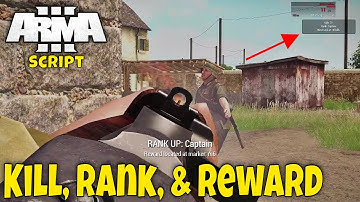 Earn a Rank and gain Rewards for Your Kills in your Arma 3 scenarios