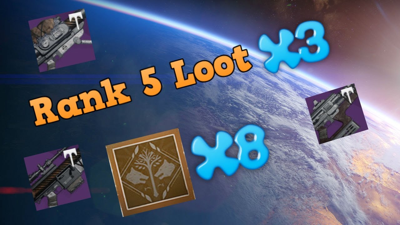 DESTINY RISE OF IRON: Opening 8 Iron Banner Bounties and 3 Rank 5 Rewards! God Roll Drops !