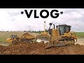 *Holbra VLOG* #35 Dozer Cat D7E na dálnici, stavba opěrné stěny