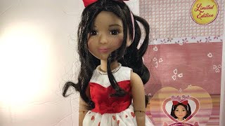 Ruby red fashion friend hearts of hope Kayla limited edition doll unboxing and review