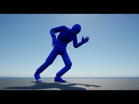 Unreal Engine Active Ragdoll Balancing
