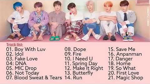 KUMPULAN LAGU BTS TERPOPULER PALING ENAK DIDENGAR