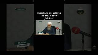 İnsanlara Su Getiren En Son Içer . Cübbeli Ahmet Hoca