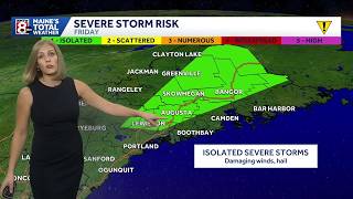 A few strong storms ahead of a beautiful weekend (8/28)