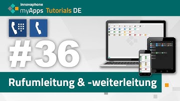 #36 myApps Tutorial — Phone App & Softphone App - Rufumleitung und -weiterleitung (14r2, 15r1) | DE