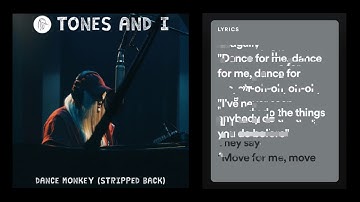 TONES AND I - Dance Monkey (Lyrics) Stripped Back | DiNEMIK MUSiC