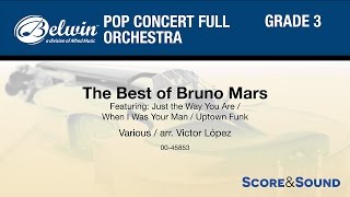 The Best of Bruno Mars, arr. Victor López – Score & Sound
