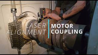 Laser Alignment of Motor with Flexible Coupling | Step-by-Step Guide |