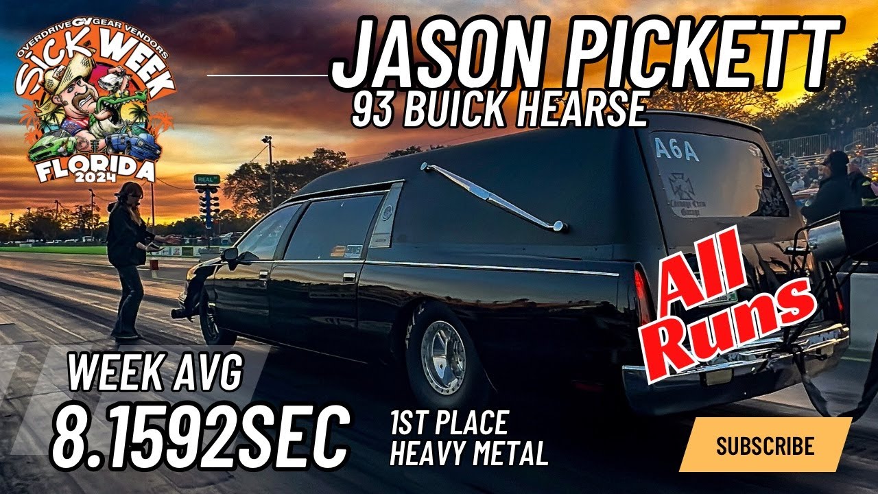 BuickビュイックBoyce meter1920ボイスメータードックボーン Jason Pickett - 1993 Buick Roadmaster Hearse - All Runs from Sick