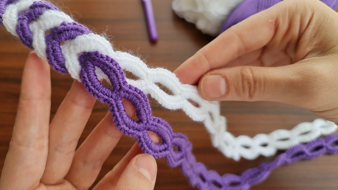Super Easy Tunisian Crochet Hair Band Model ✔ Çok Kolay Çok Güzel Tığ İşi Örgü Saç Bandı ✔