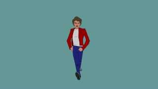 Strutting Walk Cycle - Anchorman