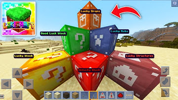 LUCKY BLOCK MOD in LOKICRAFT (How to Make Lucky Block)