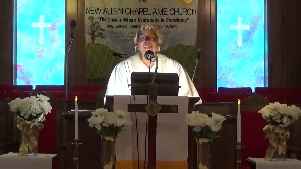 "This Memorial Tells A Story" - Rev. Agnes M. Henderson - New Allen A.M.E. Church - Memphis, TN